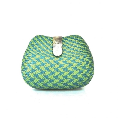 Rachel Straw Clutch at Kayu