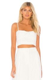 Rachel Zoe Belle Top In Ecru Black at Revolve