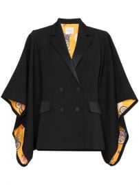 Racil Kyoto Contrast Lining Virgin Wool Kimono Jacket at Farfetch