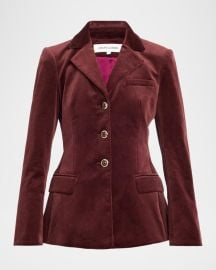 Raelynn Velvet Dickey Jacket at Neiman Marcus