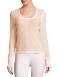 Rag   Bone - Estelle Herringbone Cashmere Sweater at Saks Off 5th