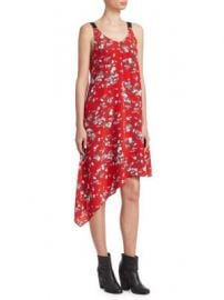 Rag   Bone - Zoe Floral-Print Dress at Saks Fifth Avenue