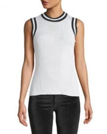 Rag   Bone Priya Crewneck Knit Tank Top at Neiman Marcus