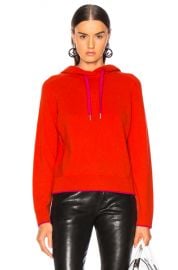 Rag   Bone Yorke Cashmere Hoodie in Red   FWRD at Forward