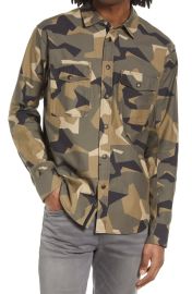 Rag & Bone Engineered Camouflage Long Sleeve Shirt at Nordstrom