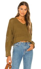 Rag  Bone Faye Sweater in Military at Revolve