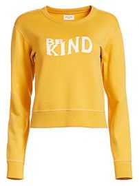 Rag  amp  Bone - Be Kind Crewneck Sweatshirt at Saks Fifth Avenue