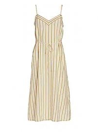 Rag  amp  Bone - Ilona Striped Silk Sleeveless Dress at Saks Fifth Avenue