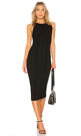 Rag  amp  Bone Brandy Midi Dress in Black from Revolve com at Revolve