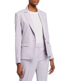 Rag  amp  Bone Cairo Wool Single-Button Blazer at Neiman Marcus