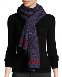 Rag  amp  Bone Cheryl Speckled Wool Rectangle Scarf at Neiman Marcus