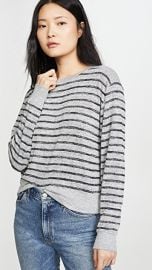 Rag  amp  Bone JEAN Striped Avryl Pullover at Shopbop