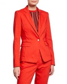 Rag  amp  Bone Lucy One-Button Blazer at Neiman Marcus