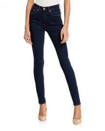 Rag  amp  Bone Nina High-Rise Skinny Ankle Jeans at Neiman Marcus