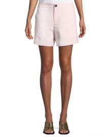 Rag  amp  Bone Sage Tailored Wool-Stretch Shorts at Neiman Marcus