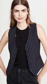 Rag  amp  Bone Vanessa Pinstripe Vest at Shopbop