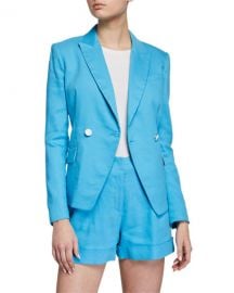 Rag  amp  BoneFletcher Linen Blazer at Neiman Marcus