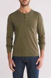 Rag And Bone Classic Long Sleeve Slubbed Henley at Nordstrom Rack