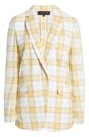 Rag And Bone Margot Plaid Blazer at Nordstrom Rack