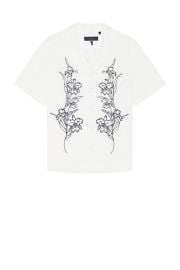 Rag Bone Avery Resort Shirt in Aged White FWRD at FWRD