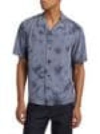 Rag Bone Avery Washed Short Sleeve Shirt in Ombre at Saks Off 5th