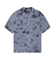 Rag Bone Avery Washed Short Sleeve Shirt in Ombre FWRD at FWRD