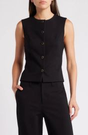 Rag Bone Irina Button Front Vest at Nordstrom