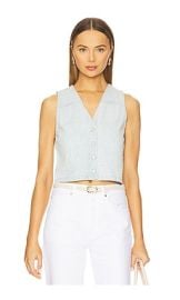 Rag Bone Juliana Tweed Vest In Sktwd at Revolve