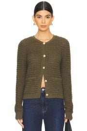 Rag Bone Marlee Cardigan In Army at Revolve