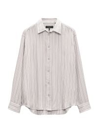 Rag Bone Matthew Striped Button Front Shirt at Saks Fifth Avenue