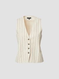 Rag Bone Paulette Stripes Vest at Saks Fifth Avenue