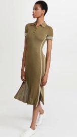 Rag Bone Peyton Polo Dress in Deep Olive at Shopbop