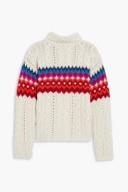 Rag Bone Willow Fair Isle Turtleneck Sweater at The Outnet