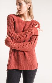 Rag Poets Gretchen Sweater Tandori Spice at Shoptiques