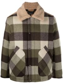 Rag amp Bone Checked Wool Shirt Jacket - at Farfetch