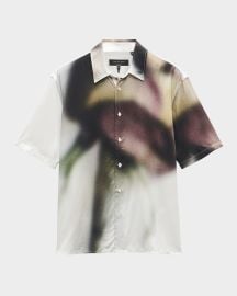 Rag amp Bone Menx27s Dalton Rose Sport Shirt at Neiman Marcus