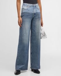 Rag amp Bone Miramar Sofie Wide-Leg Pants at Neiman Marcus