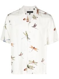 Rag amp Bone dragonfly-print short-sleeve Shirt - at Farfetch