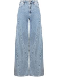 Rag amp Bone seam-detail wide-leg Jeans - at Farfetch