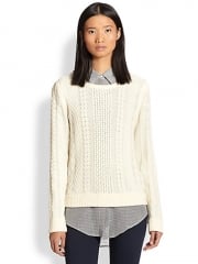 Rag and Bone - Peyone Cable-Knit Sweater at Saks Fifth Avenue