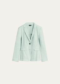 Rag and Bone Razor Linen Blazer in Mint at Bergdorf Goodman