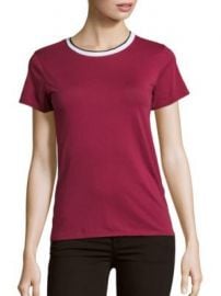 Rag and Bone Rib Base Lined Tee at Saks Off 5th