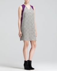 Rag and Bone Solo Two-Tone Printed Oversized Dress at Neiman Marcus