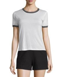 Rag and Bone Stevie Tee in Blanc at Neiman Marcus