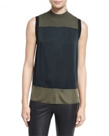 Rag and Bone Vivienne Paneled Colorblock Tank at Neiman Marcus