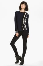 Rag and Bone racing stripe sweater at Nordstrom