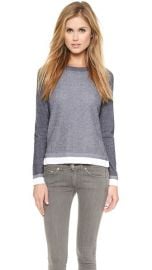 Rag andamp BoneJEAN Brenda Crew Pullover at Shopbop