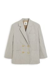 Railey Crepe Suiting Blazer By By Malene Birger at Moda Operandi