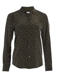 Rails - Kate Silk Cheetah Print Blouse at Saks Fifth Avenue