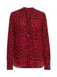 Rails - Lillian Leopard Print Blouse at Saks Fifth Avenue